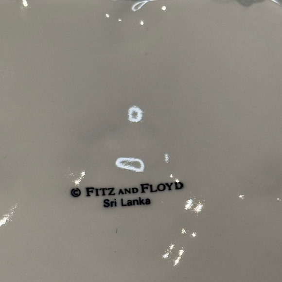 Fitz and Floyd (vintage) Florentine Canapé  Plate - Picture 2 of 2